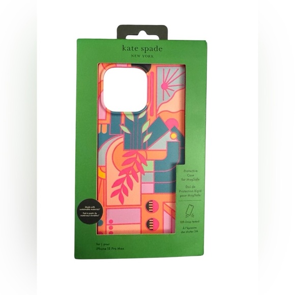 kate spade Colorful Geometric iPhone 15 Pro Max Phone Case - Picture 3 of 4
